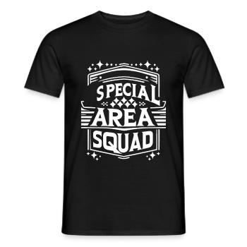Special Area Squad 9 - Männer T-Shirt - Schwarz - Vorne - AI Model Male 178 light (178cm)
