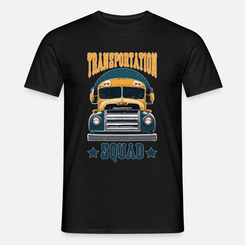 Transportation Squad 5 - Männer T-Shirt - Schwarz