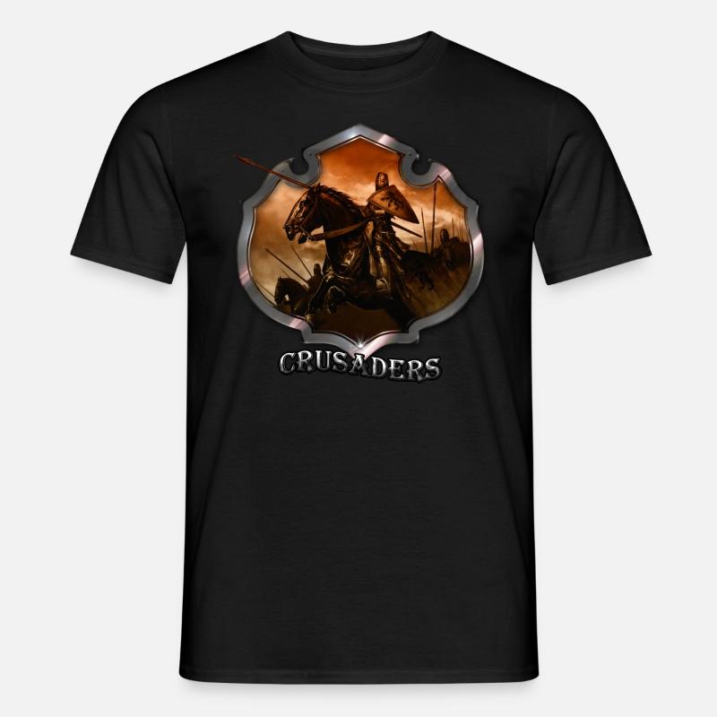 Crociate.3 - T-shirt uomo - nero
