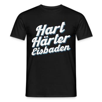 Eisbader Eisschwimmen Eisbaden - Männer T-Shirt - Schwarz - Vorne - AI Model Male 178 light (178cm)