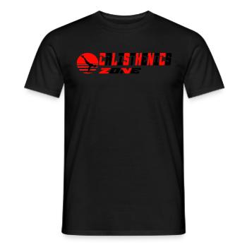 Calisthenics - Men's T-Shirt - black - Front - AI Model Male 178 light (178cm)