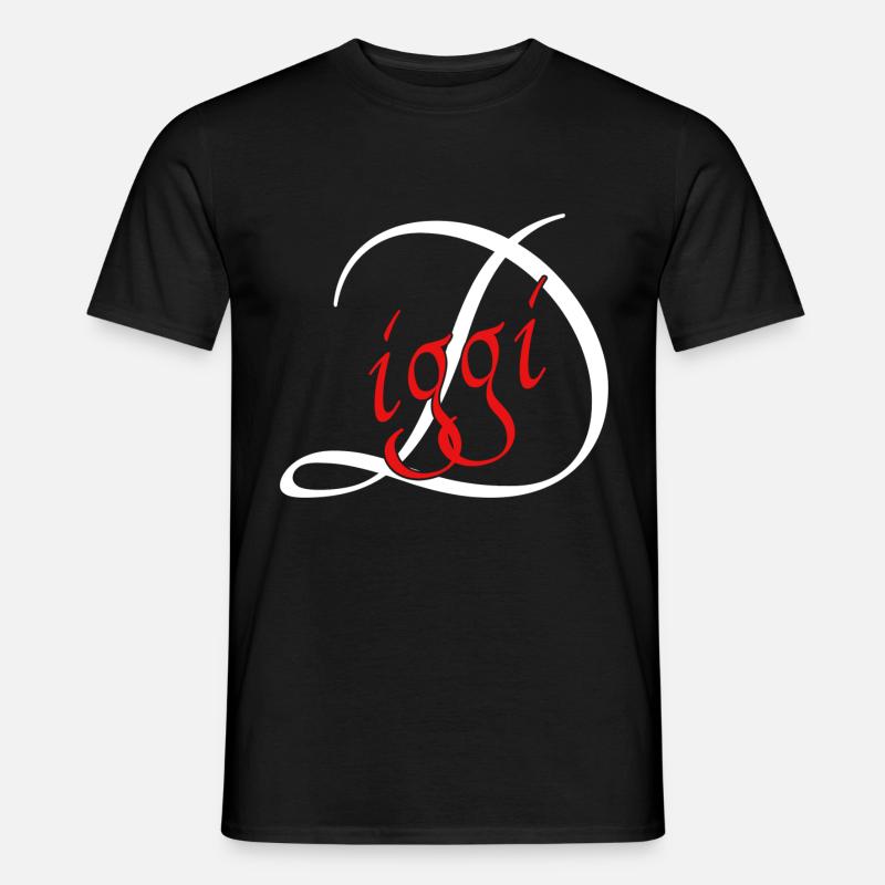 Diggi diggi - Männer T-Shirt - Schwarz
