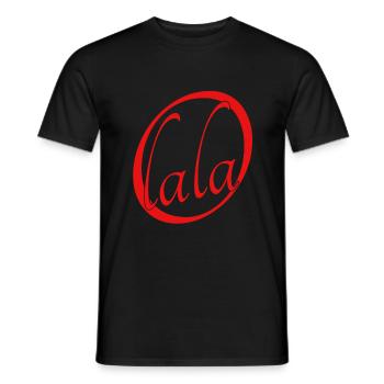 Oh lala, cooler Spruch, lustiger Spruch - Männer T-Shirt - Schwarz - Vorne - AI Model Male 178 light (178cm)