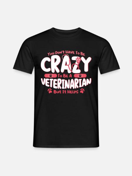 Veterinary Veterinary Veterinary Gift - Men's T-Shirt - black