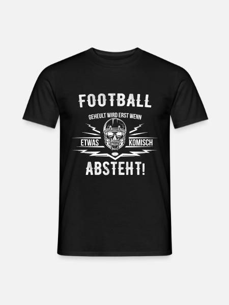 American Football - Männer T-Shirt - Schwarz