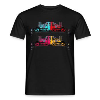 '79 Camaro Stroker - disco - T-shirt homme - noir - Devant - AI Model Male 178 light (178cm)