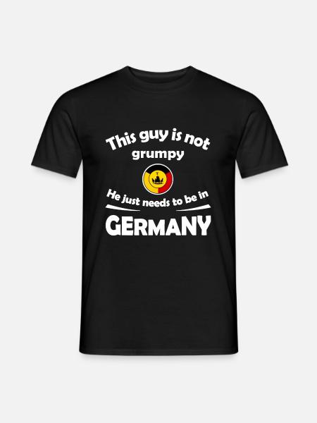 Germany Fans - Men's T-Shirt - black