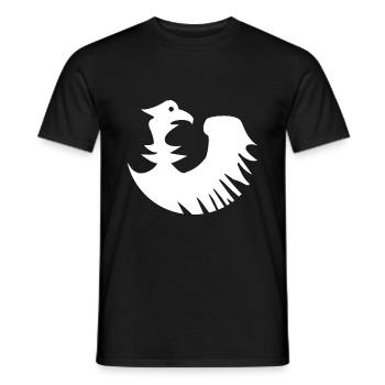 Deutschland Adler - Männer T-Shirt - Schwarz - Vorne - AI Model Male 178 light (178cm)