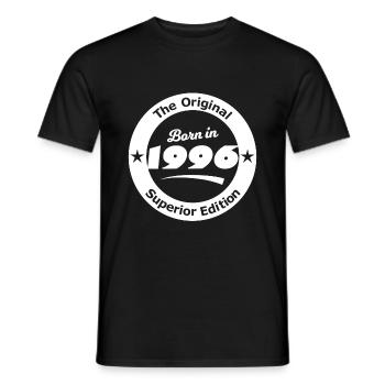 The class of 1996 - Men's T-Shirt - black - Front - AI Model Male 178 light (178cm)