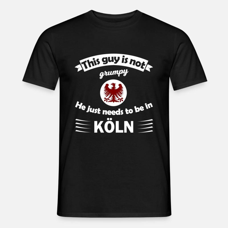 Die Kölner - Männer T-Shirt - Schwarz