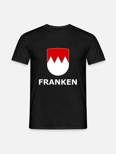 Der Franke - Männer T-Shirt - Schwarz
