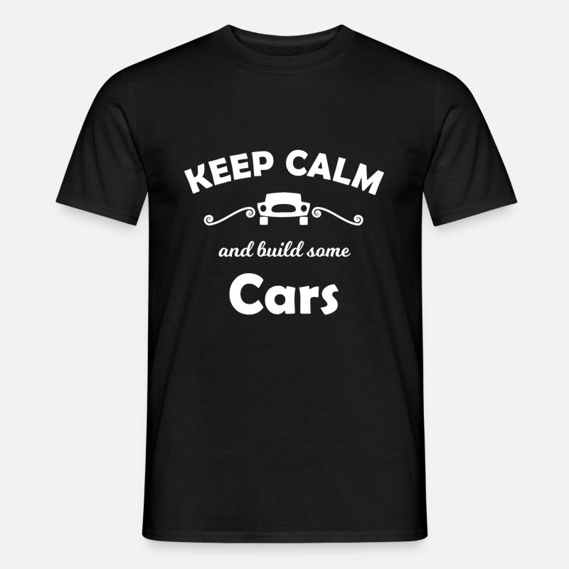 Die Autobauer - Männer T-Shirt - Schwarz
