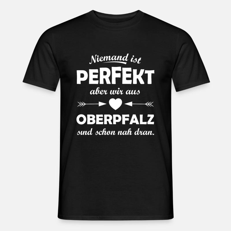 Die Oberpfälzer - Männer T-Shirt - Schwarz