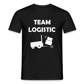 Transport et stockage - T-shirt homme - noir - Devant - AI Model Male 178 light (178cm)