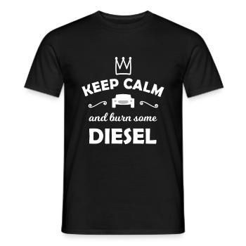Voitures thermiques - T-shirt homme - noir - Devant - AI Model Male 178 light (178cm)