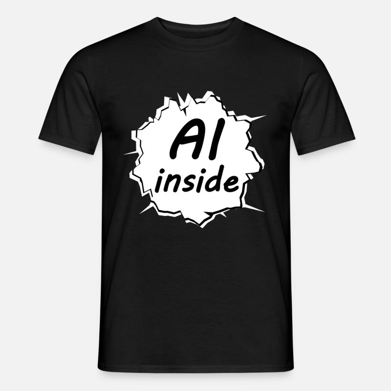 Computer Intelligenz - Männer T-Shirt - Schwarz