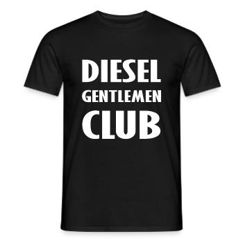 The last engine fans - Men's T-Shirt - black - Front - AI Model Male 178 light (178cm)