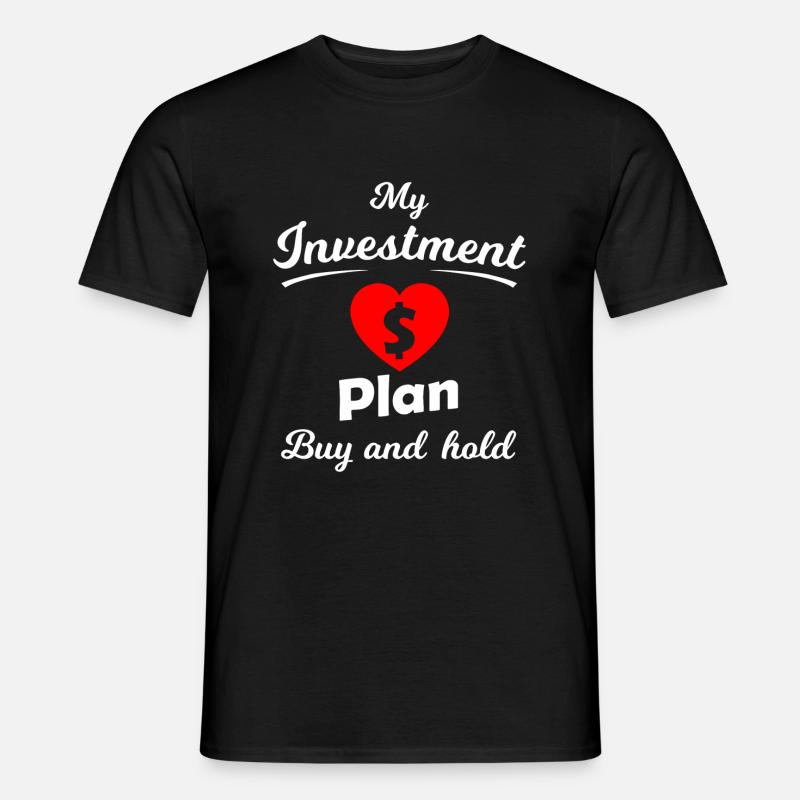 Die Börsen Idee - Männer T-Shirt - Schwarz