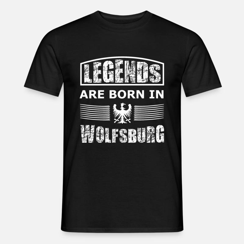 Die Wolfsburger Fans - Männer T-Shirt - Schwarz