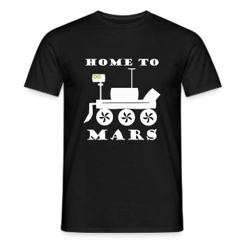 The Journey to All - Men's T-Shirt - black - Front - AI Model Male 178 light (178cm)