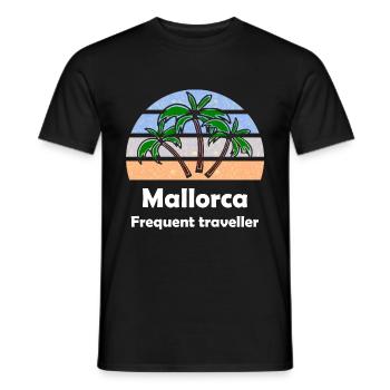 Sommer auf den Balearen - Männer T-Shirt - Schwarz - Vorne - AI Model Male 178 light (178cm)