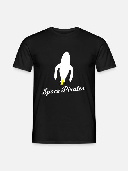 Les pirates de l’espace - T-shirt homme - noir