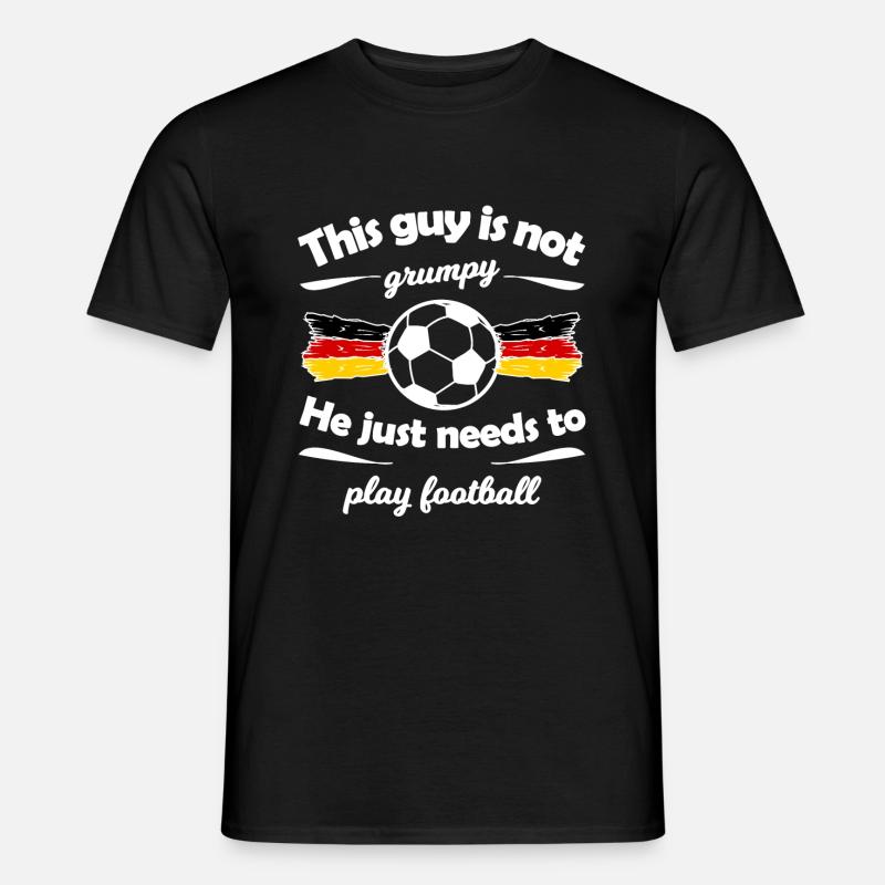 Das deutsche Fußball Wunder - Männer T-Shirt - Schwarz