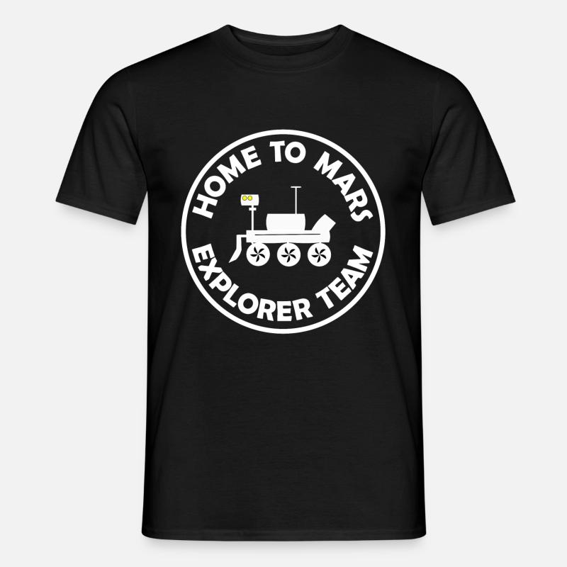 Das Entdecker Team - Männer T-Shirt - Schwarz