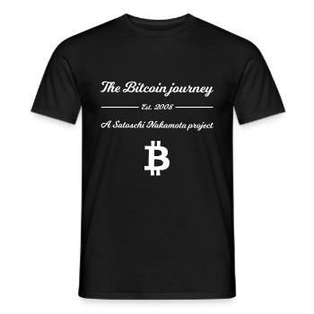 Le nouveau système monétaire - T-shirt homme - noir - Devant - AI Model Male 178 light (178cm)