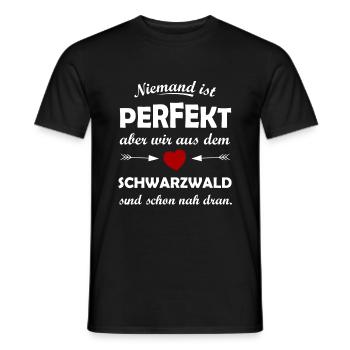 Les garçons de la Forêt-Noire - T-shirt homme - noir - Devant - AI Model Male 178 light (178cm)