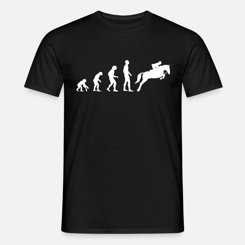 Evolution Saut d'obstacles - T-shirt homme - noir
