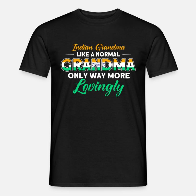 India Indian Roots Gift - Men's T-Shirt - black