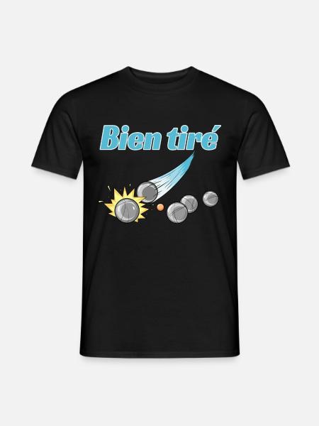 Petanque Petanque Geschenke für einen Petanque - Männer T-Shirt - Schwarz