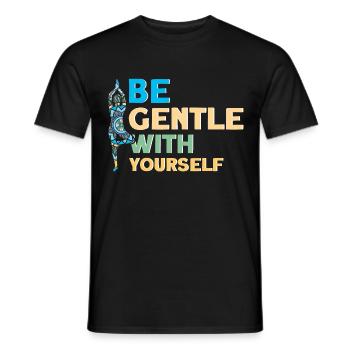 Reiki Symbol Reiki Master Reiki Crystal Gift - Men's T-Shirt - black - Front - AI Model Male 178 light (178cm)