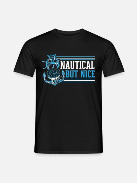 Seemann Schiffsberuf Seemann Seesegeln - Männer T-Shirt - Schwarz
