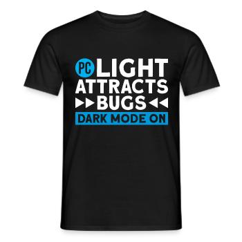 Computer Coding Programmierer - Männer T-Shirt - Schwarz - Vorne - AI Model Male 178 light (178cm)