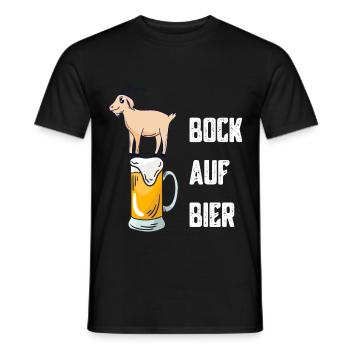 Bock Auf Bier Braumeister Lustig Hopfen - Männer T-Shirt - Schwarz - Vorne - AI Model Male 178 light (178cm)