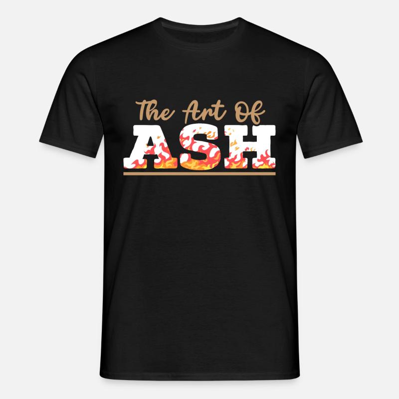 Wood-burning pyrography master carpenter - Men's T-Shirt - black