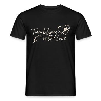 Valentinstag Turner 14. Februar Gymnastik Tänzerin - Männer T-Shirt - Schwarz - Vorne - AI Model Male 178 light (178cm)