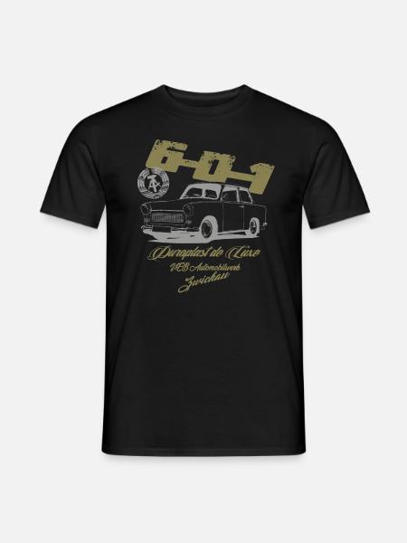 Duroplast de Luxe " 601" - Männer T-Shirt - Schwarz