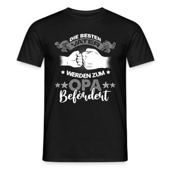 Bester Vater Sohn und Enkel Faust - Männer T-Shirt - Schwarz - Vorne - AI Model Male 178 light (178cm)
