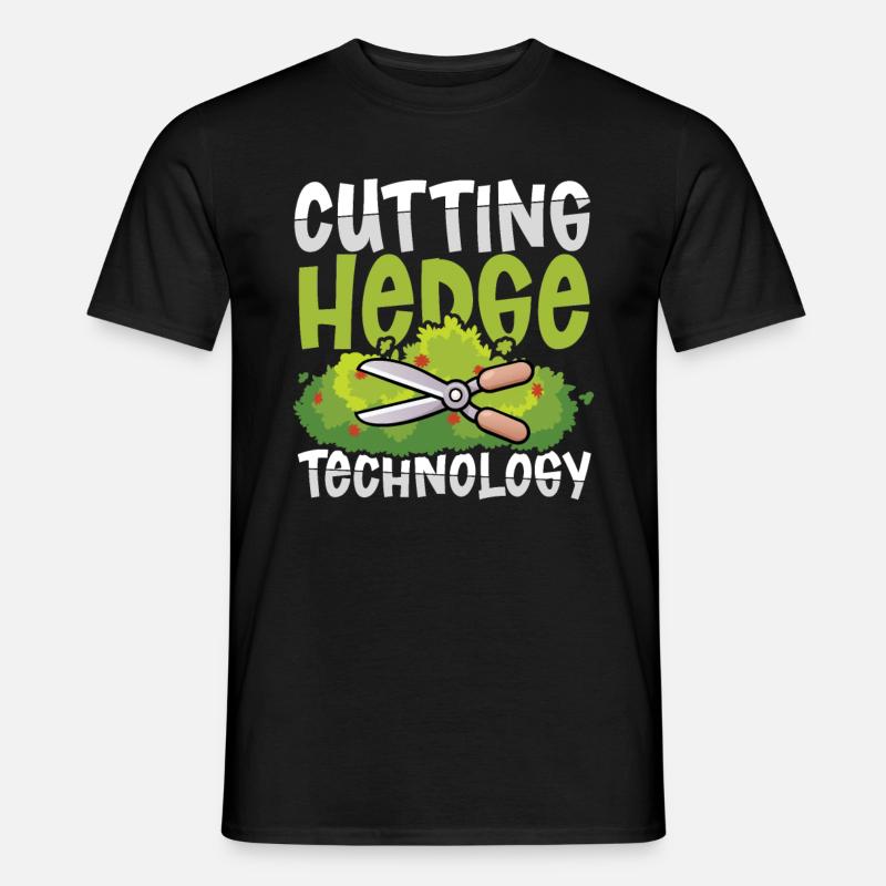 CUTTING HEDGE TECHNOLOGY - Männer T-Shirt - Schwarz