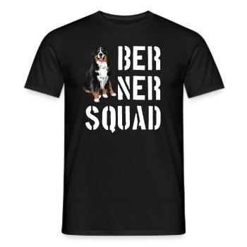 Bouvier bernois - T-shirt homme - noir - Devant - AI Model Male 178 light (178cm)