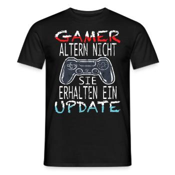 Videospiele Gaming - Männer T-Shirt - Schwarz - Vorne - AI Model Male 178 light (178cm)