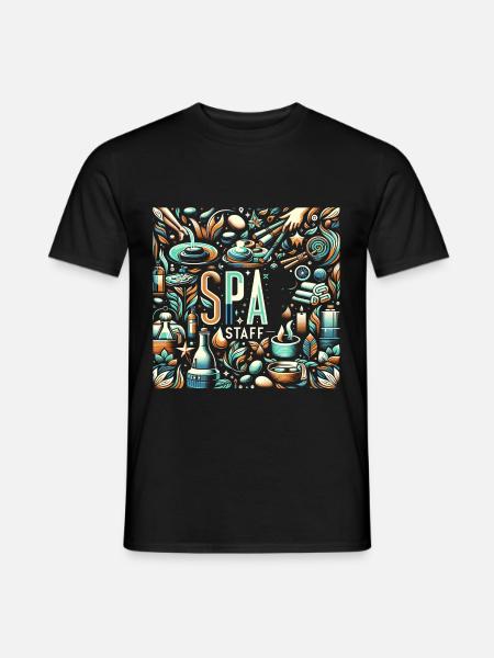 Spa Staff 7 - Men's T-Shirt - black