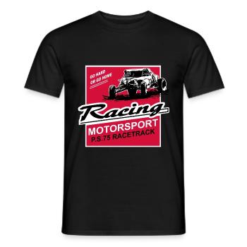 Autocross - Buggy - 4x4 - Offroad - T-shirt homme - noir - Devant - AI Model Male 178 light (178cm)