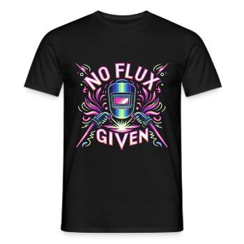 Pas de flux donné 20 - T-shirt homme - noir - Devant - AI Model Male 178 light (178cm)