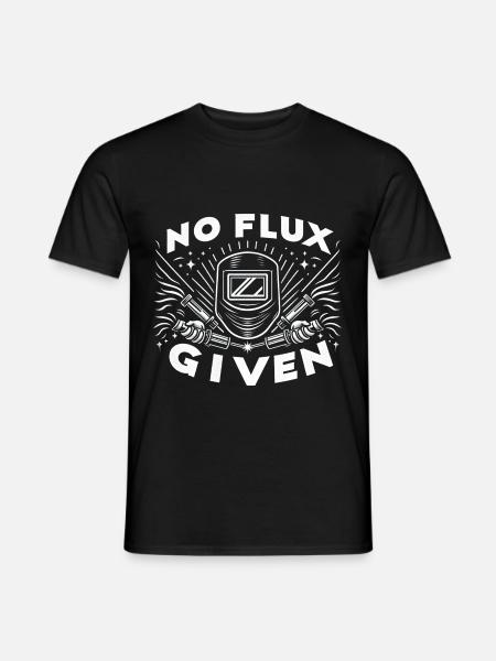 no flux given 8 - Men's T-Shirt - black