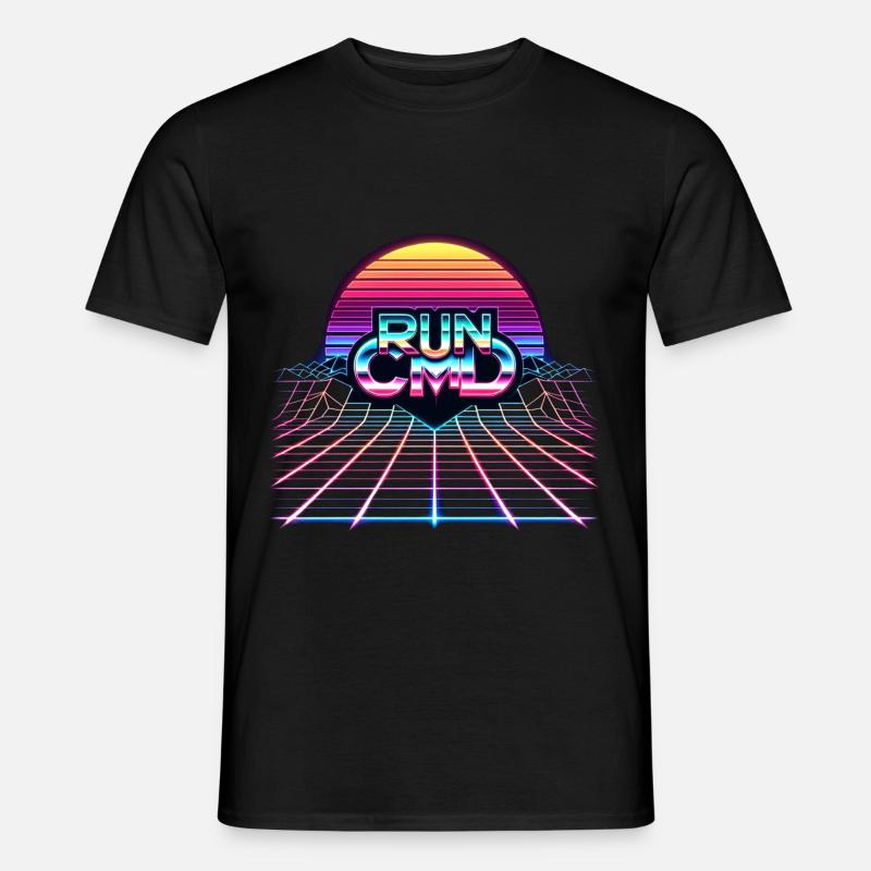 Run Cmd 45 - Men's T-Shirt - black