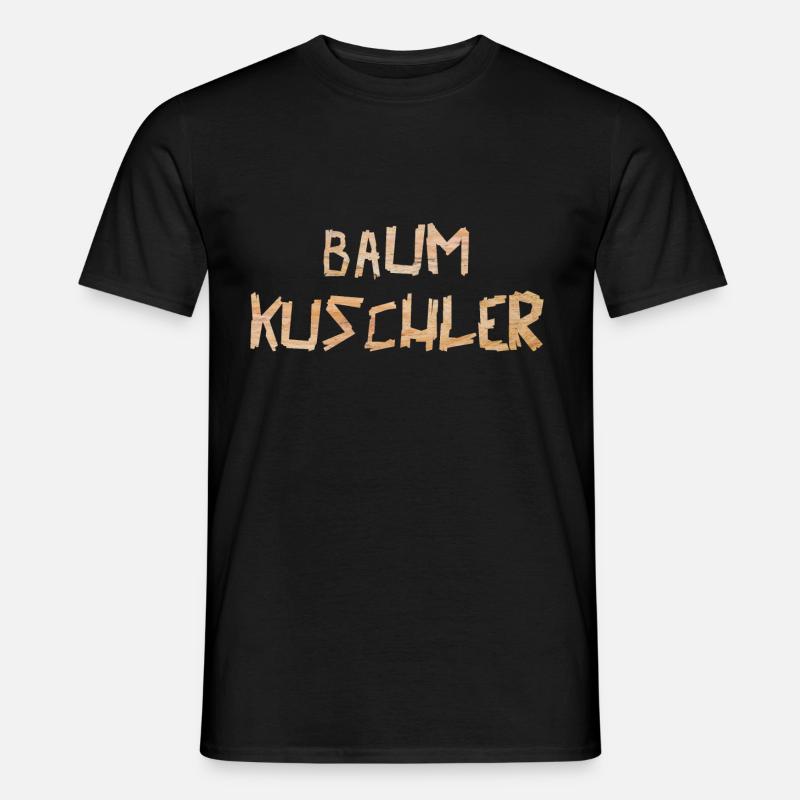 Baumkuschler - Männer T-Shirt - Schwarz
